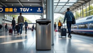 découvrez comment la poubelle urbaine vigipirate contribue à la sécurité renforcée des gares tgv en prévention des risques et attentats.