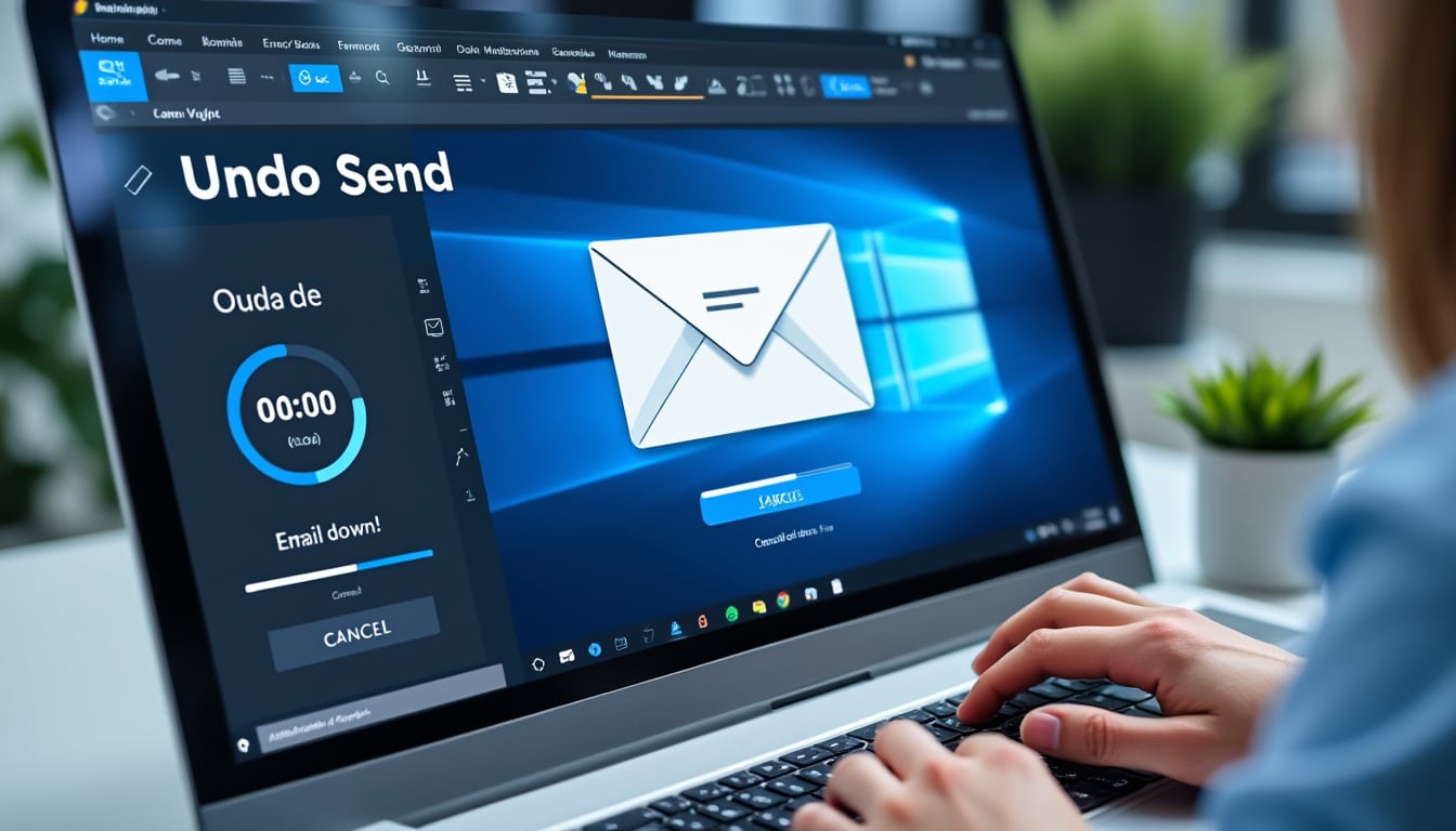 découvrez comment annuler l'envoi d'un mail dans outlook et le délai à respecter pour éviter toute erreur.